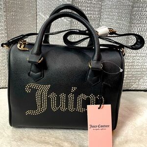 New!! Juicy Couture liquorice obsession satchel!